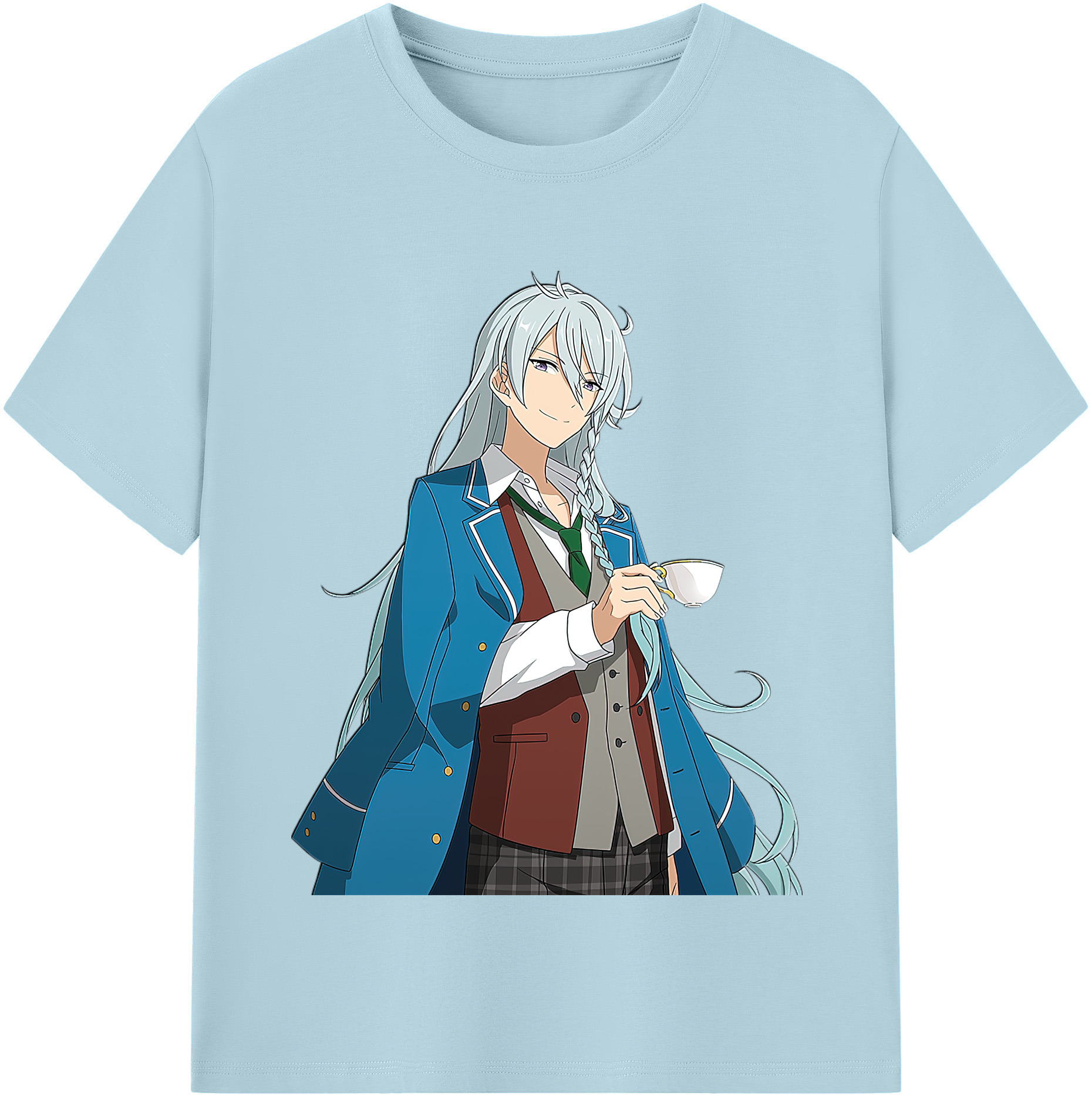 （画像用） あんさんぶるスターズ! Ensemble Stars 綿100％半袖Tシャツ（フロントプリント）